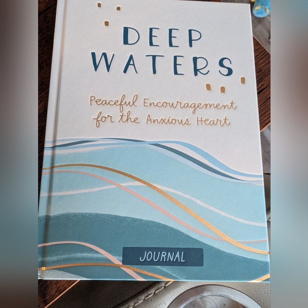 Deep Waters Journal - Blue and Gold